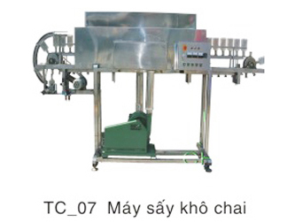 Máy sấy khô chai